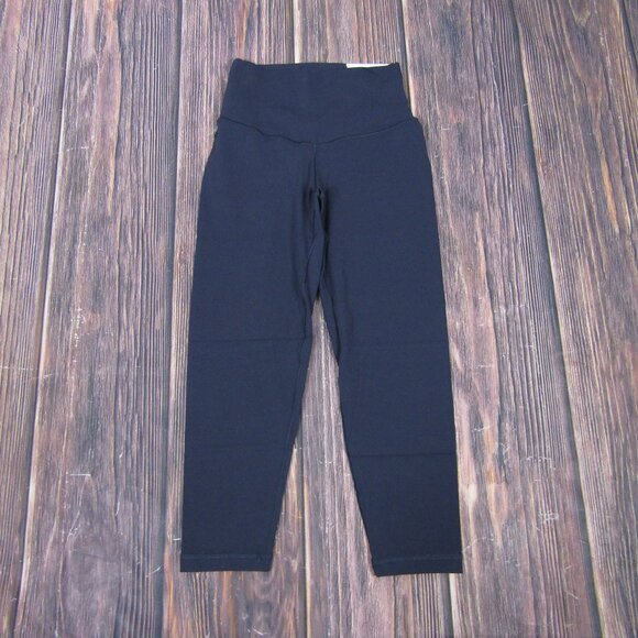 aerie Pants - Aerie Offline NEW NWT Womens Small Blue Real Me 3/4 Crop Leggings Gym